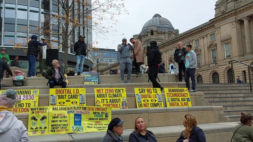 Rapper Rameece performing song against Covid vaccine